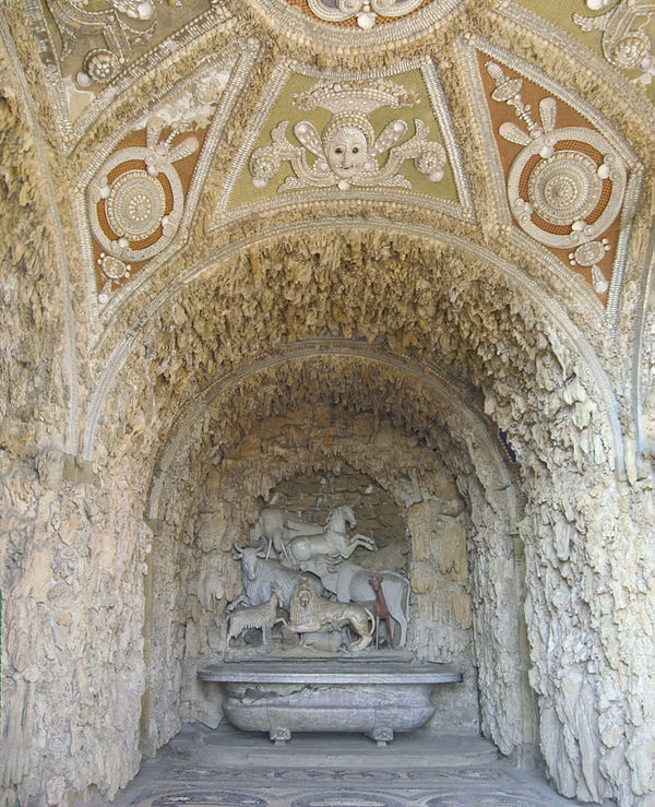 Grotto of animals by Giambologna in the Villa di Castello, Florence