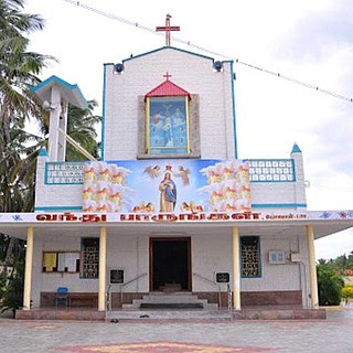 Vinnarasi Madha Church, Kandikuppam Church in Tamil Nadu, India