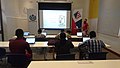 Wikipedia introduction training run by Wikimedia ZA at the American Corner, Cape Town Central library.