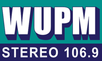 WUPM Stereo106.9 logo.png