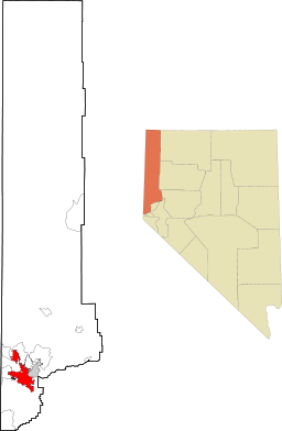 Reno i Washoe County och Nevada