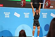 Deutsch: Gewichtheben bei den Olympischen Jugendspielen 2018; Tag 2, 10. Oktober 2018; Jungen 62 kg English: Weightlifting at the 2018 Summer Youth Olympics at 8 October 2018 – Boys' 62 kg