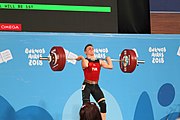 Deutsch: Gewichtheben bei den Olympischen Jugendspielen 2018; Tag 2, 10. Oktober 2018; Jungen 62 kg English: Weightlifting at the 2018 Summer Youth Olympics at 8 October 2018 – Boys' 62 kg