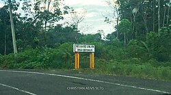 Gapura selamat jalan dari Desa Batu Hula