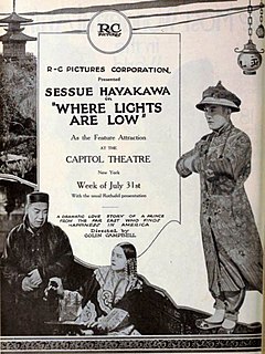 <i>Where Lights Are Low</i> 1921 film