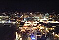 Nighttime view of Wildwood from Mariner’s Landing ferris wheel