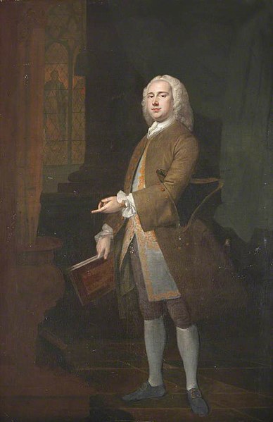 William Boyce by Thomas Hudson, ca. 1745