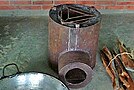 Efficient wood stove used in Orealla WiniarskiRocket.jpg