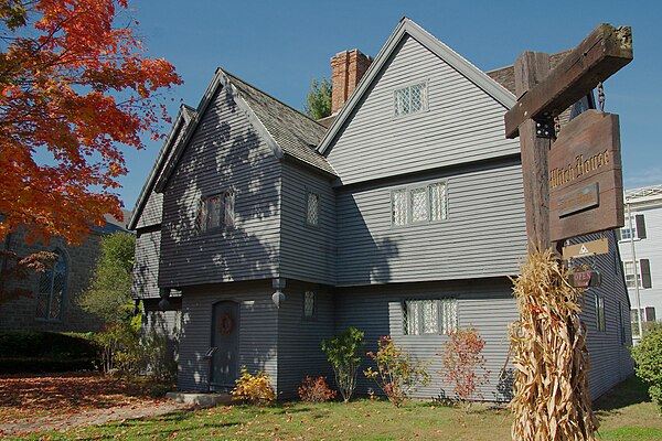 The Jonathan Corwin House was long purported to be Williams's residence in Salem