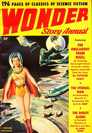 <i>Wonder Story Annual</i> US pulp science fiction magazine