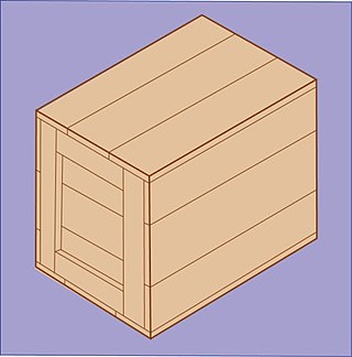 <span class="mw-page-title-main">Wooden box</span> Box made of wood