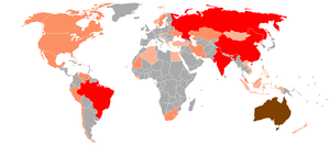 Thumbnail for List of countries by iron ore production