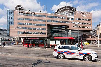 Vägbeskrivningar till World Trade Centre Stockholm med kollektivtrafik