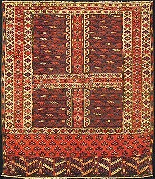 <span class="mw-page-title-main">Yomut carpet</span> Type of Turkmen rug
