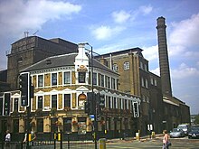 Ram Brewery in Wandsworth, shortly before closure Young's brewery, Wandsworth, by day. - geograph.org.uk - 20228.jpg
