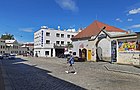 Čeština: Zámečnická ulice v Olomouci, křižovatka se Seokoskou ulicí English: Zámečnická street, Olomouc, Czechia.