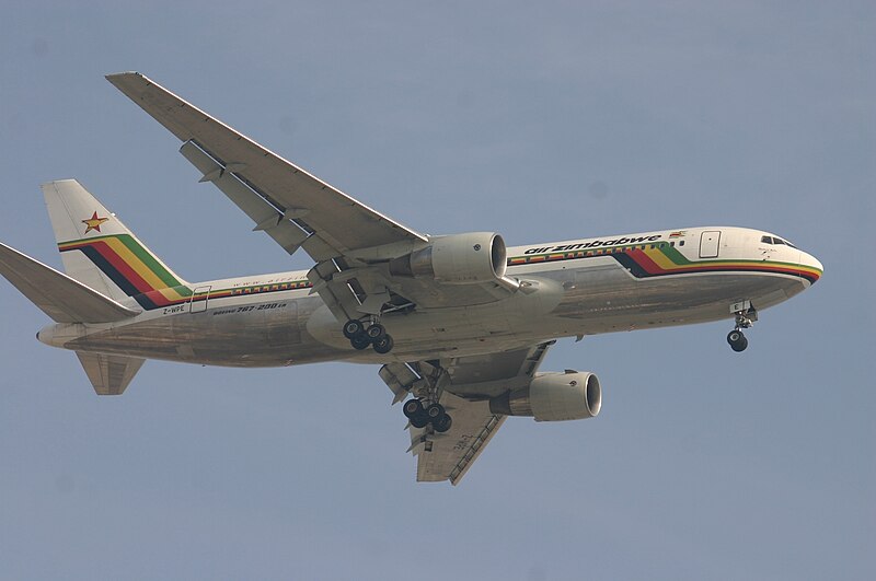 File:Z-WPE Boeing 767 Air Zimbabwe (7419830596).jpg