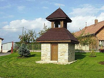 Clocher-tour à Bolehošť.