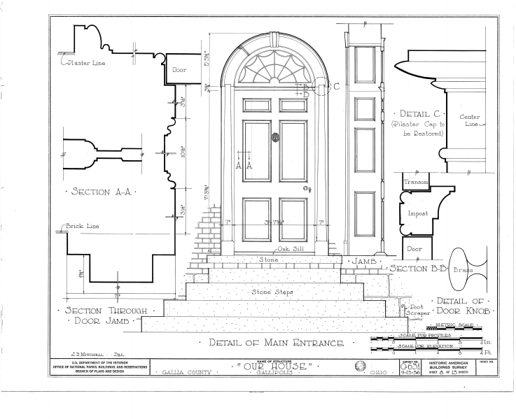 File:"Our House", Gallipolis, Gallia County, OH HABS OHIO,27-GAL,1- (sheet 8 of 13).png