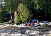 Rafting in Kapeenkoski rapids, Äänekoski