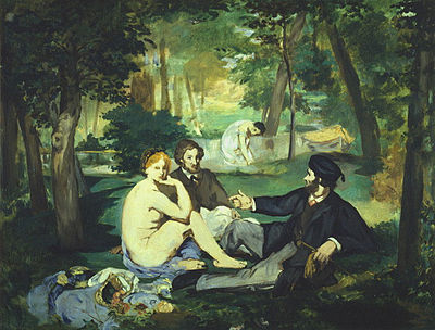 Édouard Manet, The Luncheon on the Grass, c. 1863-68