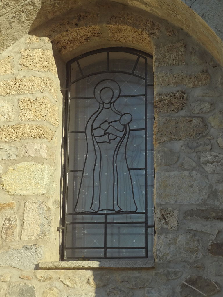 Fileéglise Saint Pierre De Claret Grille Du Vitrail De La