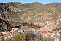 Vista parcial (oriental) de Libros (Teruel), desde el cerro de la Virgen.