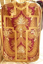 Chasuble de la paroisse Saint-Ignace (XIXe siècle)