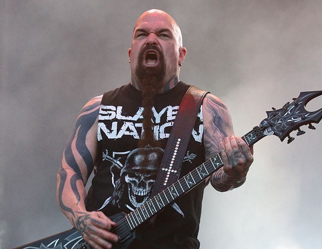 Guitarist Kerry King was one of the two constant members of Slayer.