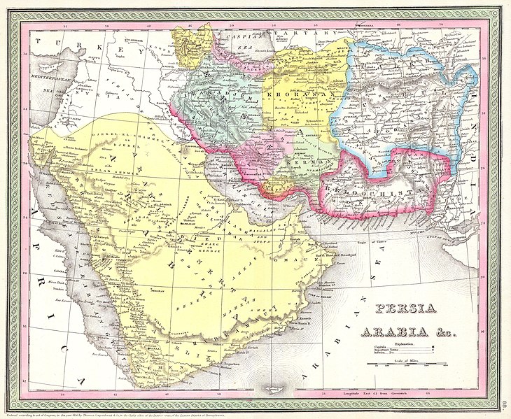 File:1850 Mitchell Map of Persia, Arabia and Afghanistan - Geographicus - Arabia-m-50.jpg