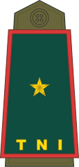 Brigadir jenderal(Indonesian Army)[27]