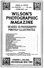 Thumbnail for Wilson's Photographic Magazine