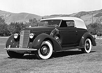 1936 Lincoln Model K Convertible Victoria by Brunn