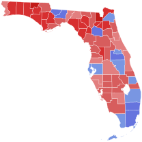 County results Scott:      50-60%      60-70%      70-80%      80-90% Nelson:      50-60%      60-70% 2018 United States Senate election in Florida results map by county.svg