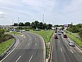 File:2021-07-15 11 25 59 View south along U.S. Route 130 (Crescent Boulevard) from the overpass for U.S. Route 30 westbound in Pennsauken Township, Camden County, New Jersey.jpg