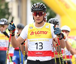 Hüttel beim Sommer Grand Prix 2021 in Oberhof und Steinbach-Hallenberg