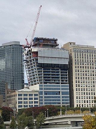 <span class="mw-page-title-main">1000M</span> Skyscraper under construction in the Michigan District of Michigan Avenue in Chicago