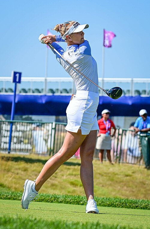 Korda at the 2022 Women's PGA Championship.