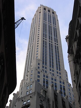 <span class="mw-page-title-main">20 Exchange Place</span> Residential skyscraper in Manhattan, New York