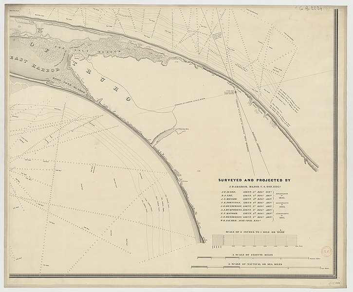 File:A Map of the extremity of Cape Cod, includind the Townships of Provincetown & Truro, with Shart of their Sea Coast and the Cape Cod Harbour, State of Massachusetts. Executed under the direction of Major... - btv1b532331094 (4 of 4).jpg