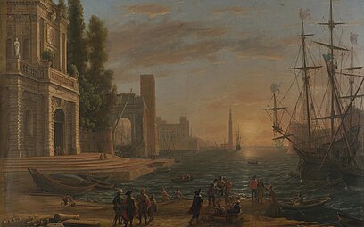 Port de mer (1644), National Gallery.