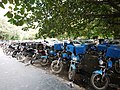 A sea of Dominos and Pizza Hut delivery bikes (6104781831).jpg