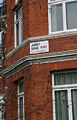 Abbey Road sign on building, 2007