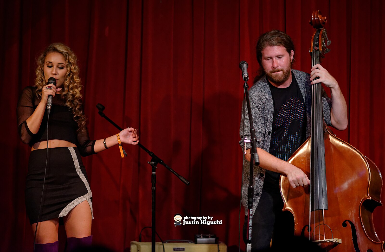 Haley Reinhart, Casey Abrams, Mark Ballas, and Dylan Chambers at Room 5.