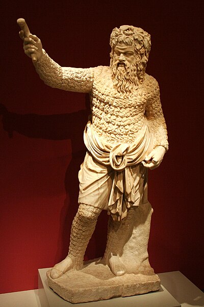 Actor as Papposilenus, around 100 AD, after 4th-century BC original