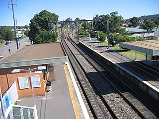 Adamstown railway station, New South Wales railway station serving the suburb of Adamstown in New South Wales, Australia