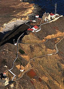 Lighthouse and related buildings in 2008.