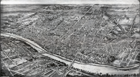 Aerial view of New Brunswick, 1910