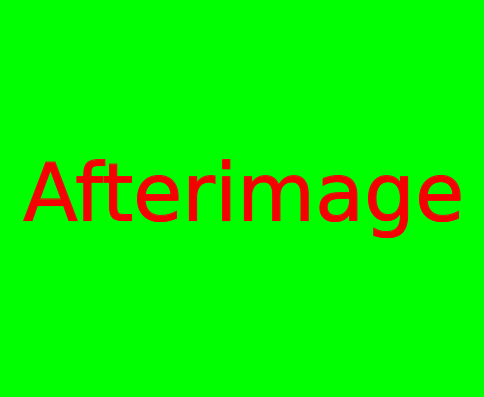 Image result for negative afterimage