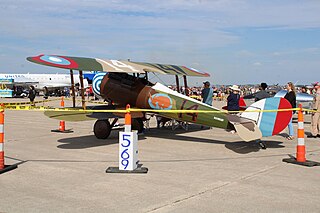 <span class="mw-page-title-main">Airdrome Nieuport 28</span> American fighter repica